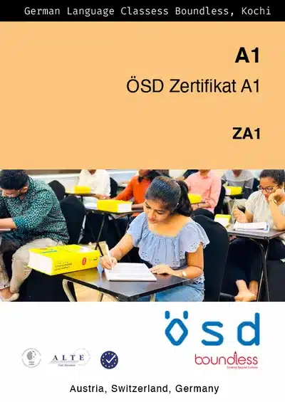 German A1 Level Boundless ÖSD Zertifikat A1 (ZA1) - OSD
