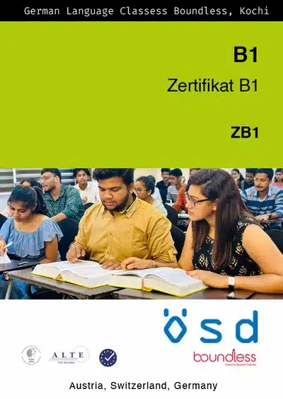 German B1 level boundless ÖSD Zertifikat B1 (ZB1) - OSD